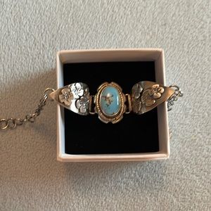 Turquoise Flower Bracelet